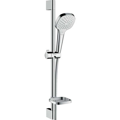 Душевой гарнитур Hansgrohe Croma Select E 26586400 Хром Белый 26586400 - фото 390441