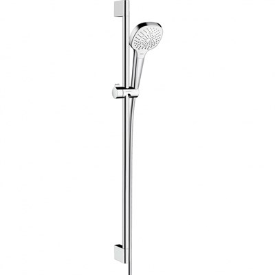 Душевой гарнитур Hansgrohe Croma Select E 26591400 Хром Белый - фото 390448