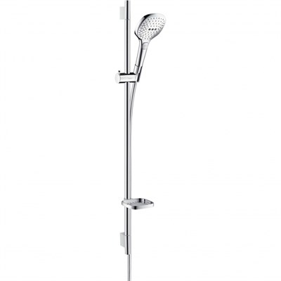 Душевой гарнитур Hansgrohe Raindance Select Е 26621400 Хром Белый - фото 390480