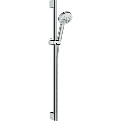 Душевой гарнитур Hansgrohe Crometta 26658400 Хром Белый 26658400 - фото 390615