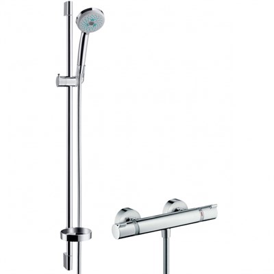 Смеситель для душа Hansgrohe Ecostat 1001 SL 27085000 с термостатом Хром - фото 390989