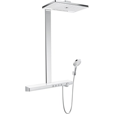 Душевая система Hansgrohe Rainmaker Select 27106400 Белая Хром 27106400 - фото 391001
