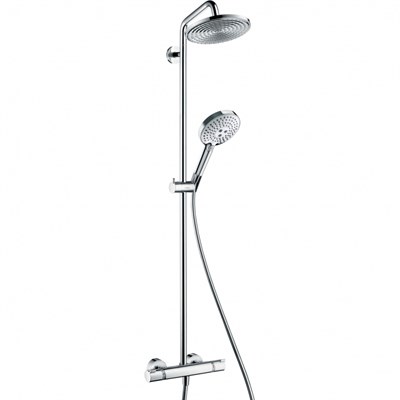 Душевая система Hansgrohe 27115000 Raindance Select Showerpipe 240, термостатическая, хром 27115000 - фото 391032