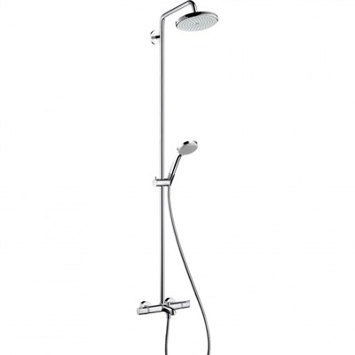 Душевая система Hansgrohe Croma 220 Showerpipe 27223000 Хром 27223000 - фото 391103