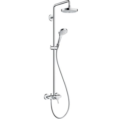 Душевая система Hansgrohe Croma Select S 27255400 Хром Белая 27255400 - фото 391135