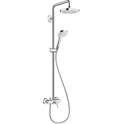 Душевая система Hansgrohe Croma Select E 27258400 Хром Белая 27258400 - фото 391145
