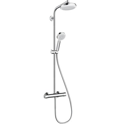 Душевая система Hansgrohe Crometta 27264400 с термостатом Хром Белая 27264400 - фото 391150
