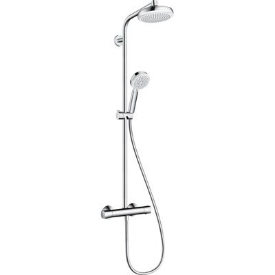 Душевая система Hansgrohe Crometta Showerpipe 27265400 с термостатом Хром 27265400 - фото 391156