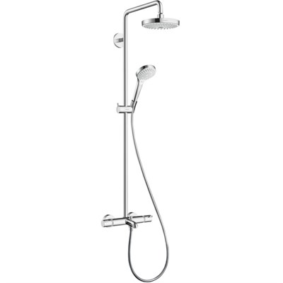 Душевая система Hansgrohe Croma Select S 27351400 с термостатом Хром Белая 27351400 - фото 391236