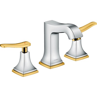 Смеситель для раковины Hansgrohe Metropol Classic 31330090 Хром, Золото 31330090 - фото 392094