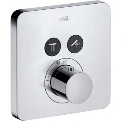 Смеситель для душа Hansgrohe ShowerSelect S 36707000 с термостатом Хром 36707000 - фото 392577
