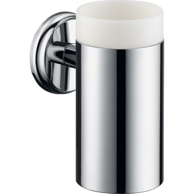 Стакан для зубных щеток Hansgrohe Logis Classic 41618000 Хром 41618000 - фото 392618