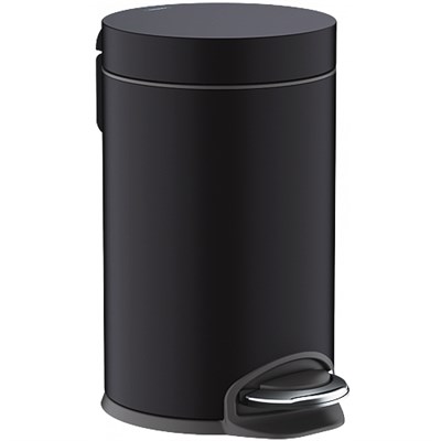 Ведро для мусора Hansgrohe AddStoris 41775670 Черное матовое 41775670 - фото 392756