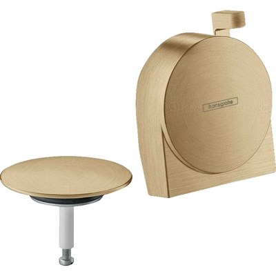 Комплект накладок для слив-перелива Hansgrohe Exafill S 58117140 Шлифованная бронза 58117140 - фото 392859