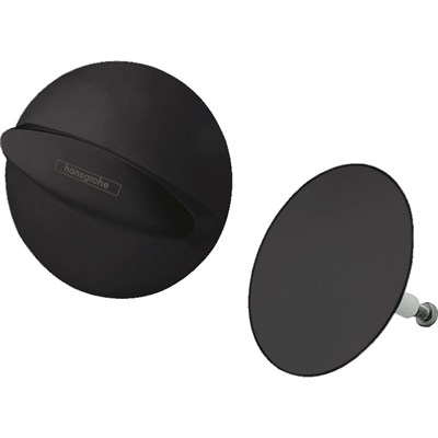 Комплект накладок для слив-перелива Hansgrohe Flexaplus 58185670 Черный матовый 58185670 - фото 392875