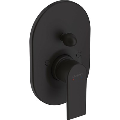 Смеситель для душа Hansgrohe Vernis Shape 71458670 Черный матовый 71458670 - фото 393190