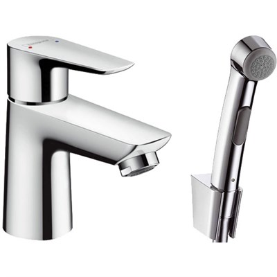 Смеситель для раковины Hansgrohe Talis E 71729000 с гигиеническим душем Хром - фото 393488