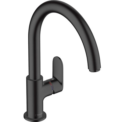 Смеситель для кухни Hansgrohe Vernis Blend 71870670 Черный матовый 71870670 - фото 393660