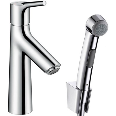 Смеситель для раковины Hansgrohe Talis S 72290000 с гигиеническим душем Хром - фото 393746