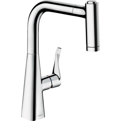 Смеситель для кухни Hansgrohe Metris M71 73800000 Хром 73800000 - фото 393966