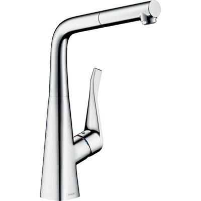Смеситель для кухни Hansgrohe Metris M71 73812000 Хром 73812000 - фото 393999