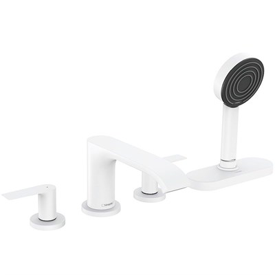 Смеситель на борт ванны Hansgrohe Vivenis 75444700 Белый матовый 75444700 - фото 394270