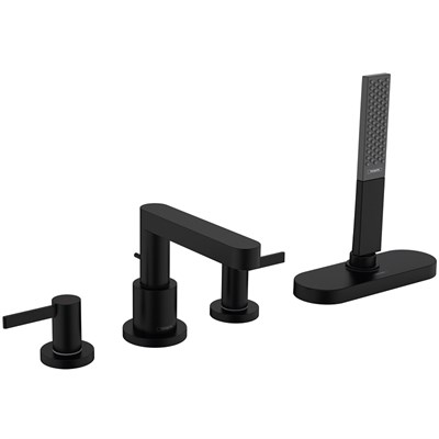 Смеситель на борт ванны Hansgrohe Finoris 76444670 Черный матовый 76444670 - фото 394293