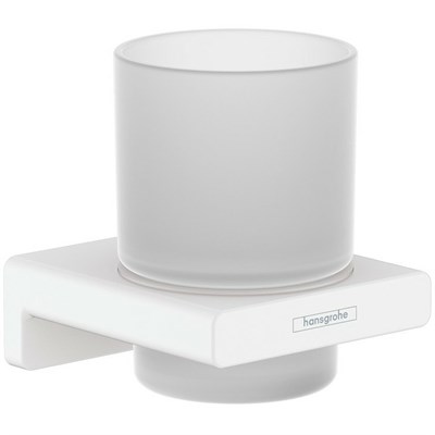 Стакан для зубных щеток Hansgrohe AddStoris 41749700 Белый матовый 41749700 - фото 394604