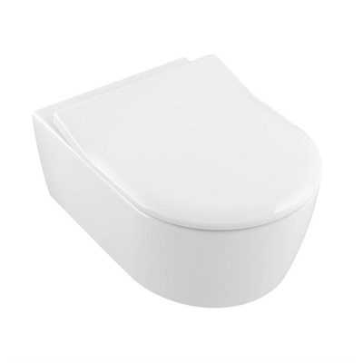 Унитаз Villeroy & Boch Avento 5656RS01 подвесной с сиденьем Микролифт 5656RS01 - фото 425175