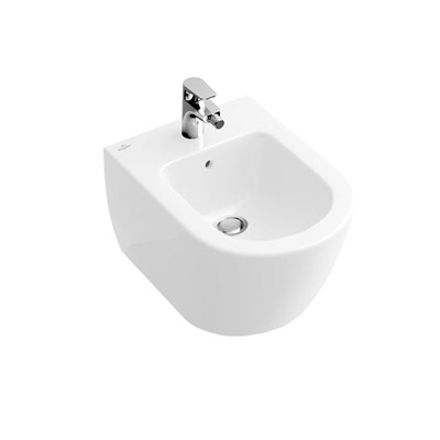 Биде Villeroy & Boch Subway 540000R1 подвесное Белый альпин CeramicPlus - фото 426426