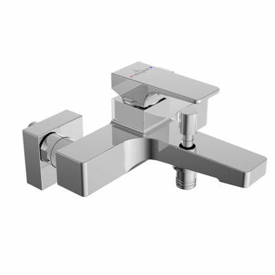 Смеситель для ванны Villeroy & Boch Architectura Square TVT12500100061 Хром TVT12500100061 - фото 426913