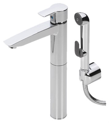 Смеситель для раковины Oras Cubista 2802 Хром 2802 - фото 428512