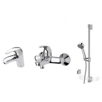 Комплект смесителей Oras Set Polara 1496 Хром 1496 - фото 428576