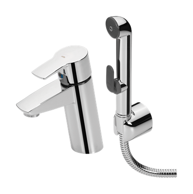 Смеситель с гигиеническим душем Oras Cubista 2812F 2812F - фото 430921