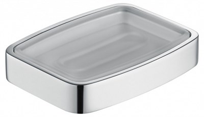 Мыльница стеклянная Keuco Elegance New 11655 019001 Хром 11655019001 - фото 432680