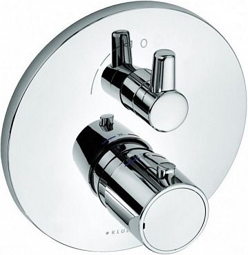 Смеситель для душа Kludi Zenta 388350545 с термостатом 388350545 - фото 435134
