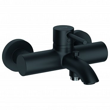 Смеситель для ванны KLUDI Bozz (386913976) черный 386913976 - фото 436319