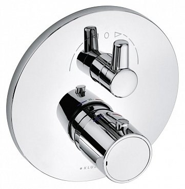 Смеситель для душа Kludi Zenta 388300545 с термостатом 388300545 - фото 436335