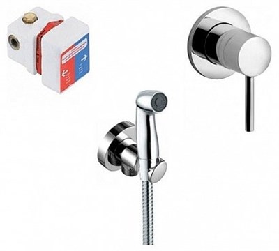 Гигиенический душ со смесителем Kludi Bozz 389990576 389990576 - фото 436499
