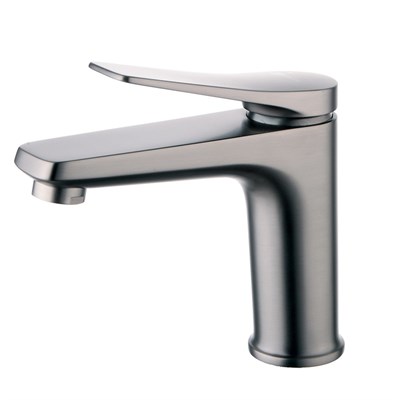 Смеситель для раковины Lemark Bronx LM3706GM, с донным клапаном, графит LM3706GM - фото 440970