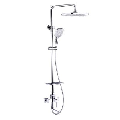 Душевая система Lemark Evitta LM0562C, с изливом, хром LM0562C - фото 441052