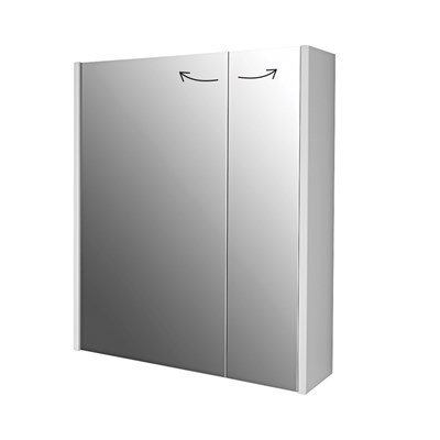 Зеркальный шкаф Dreja Prime 60 99.9304, Белый 99.9304 - фото 441808