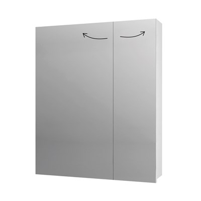Зеркальный шкаф Dreja Almi 60 99.9009, Белая 99.9009 - фото 441905