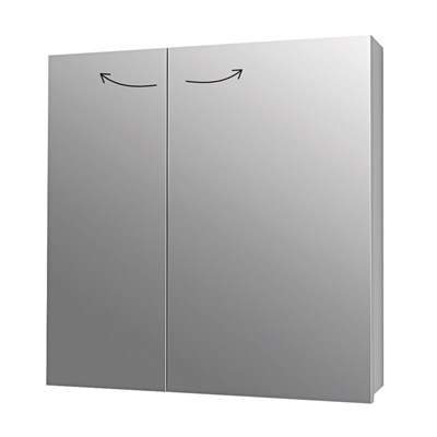 Зеркальный шкаф Dreja Almi 70 99.9010, Белый 99.9010 - фото 441907