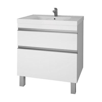 Тумба под раковину Dreja Grace Plus 70 99.0905, Белый глянец 99.0905 - фото 442086