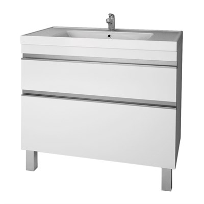Тумба под раковину Dreja Grace Plus 90 99.0906, Белый глянец 99.0906 - фото 442100