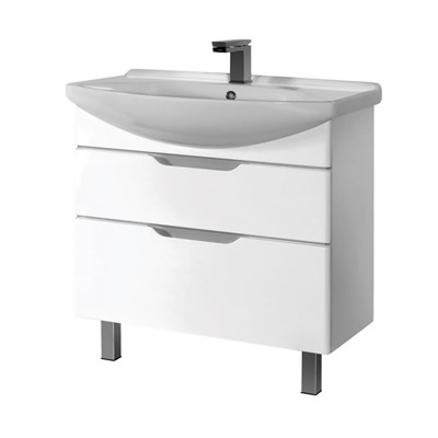 Тумба под раковину Dreja Laguna Plus 105 99.0108, Белый глянец 99.0108 - фото 442165