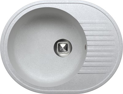 Мойка кухонная Tolero Classic R-122 серый металлик 825101 825101 - фото 444042