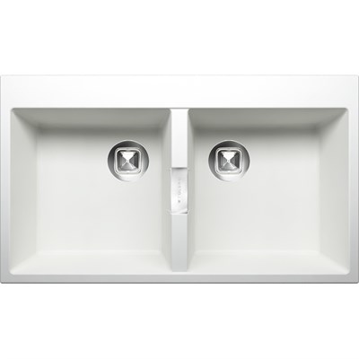 Мойка кухонная Tolero Loft TL-862 белый 473950 473950 - фото 444081