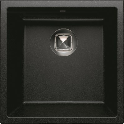 Мойка кухонная Tolero Classic R-128 чёрный 473264 473264 - фото 444096